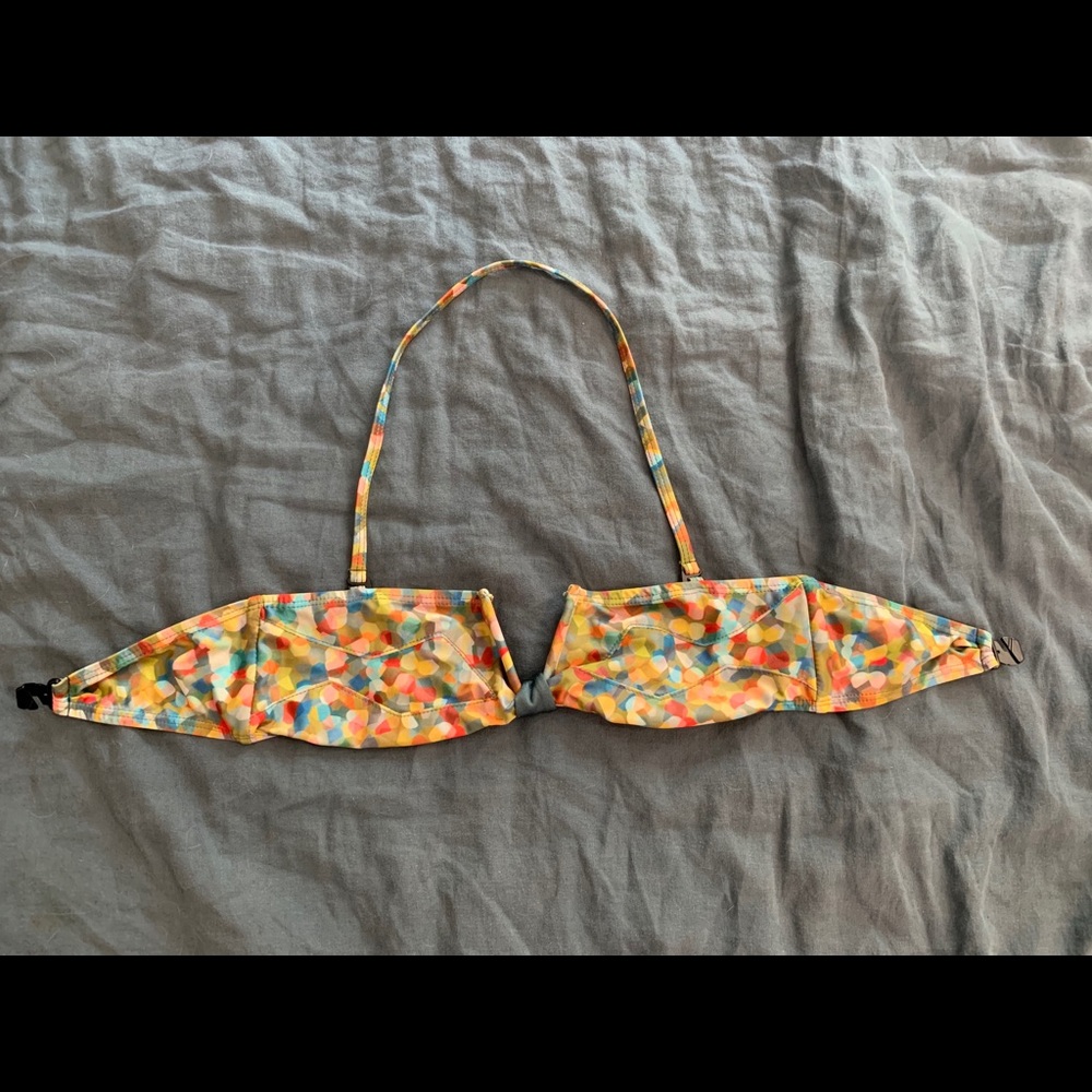 Multi Color Swim Top (Sm)